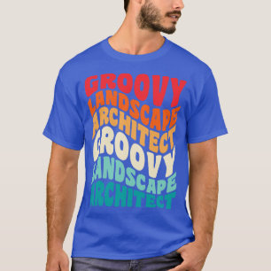 Landschaftsarchitekt Vintage Retro 60er 70er 80er T-Shirt
