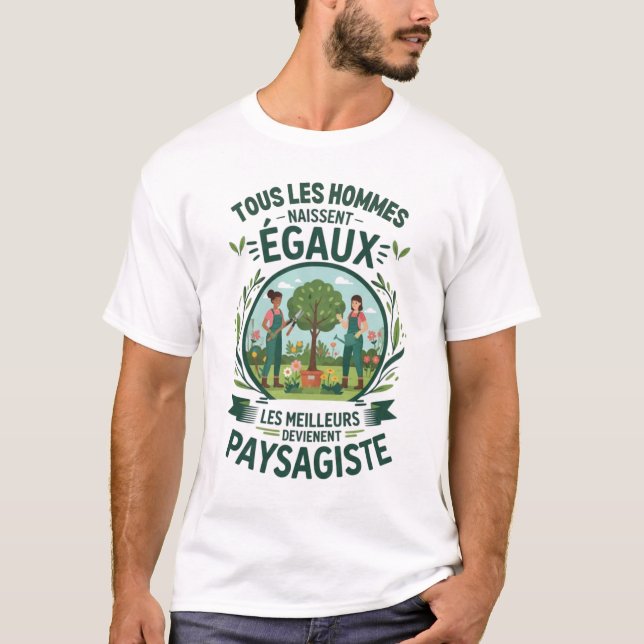 Landschaftsarchitekten Die Besten Werden Landschaf T-Shirt (Vorderseite)