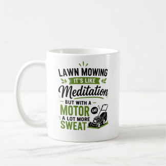 Landschaftsbau-Geschenk für Rasenmäher-Liebhaber Kaffeetasse