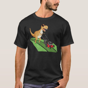 Landschaftsbau T-Rex - Landschaftsgärtner Gras Ras T-Shirt