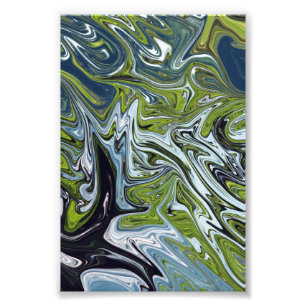 Landschaftsbild Abstrakte Malerei   Beste Kunst Fotodruck