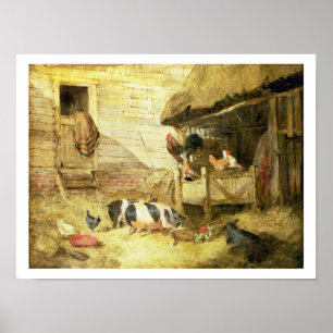 Landschaftsbild Poster