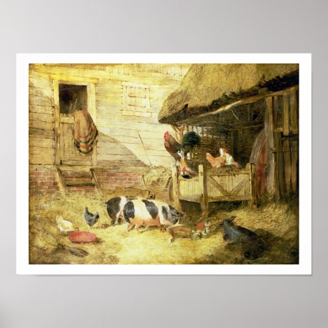 Landschaftsbild Poster (Vorne)