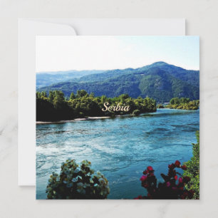 Landschaftsbild Serbiens