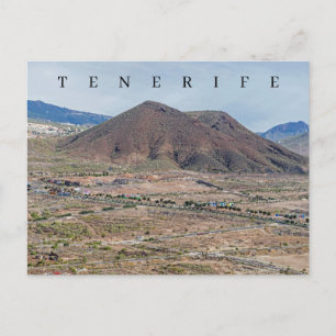 Landschaftsbild Teneriffa Postkarte