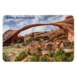 Landschaftsbogen - Bogen-Nationalpark - Utah Magnet