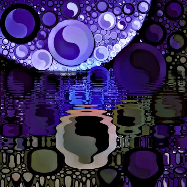 Landschaftseffekt & Paisley-Formen 2.10.23.4 Pappteller (Von Creator hochgeladen)