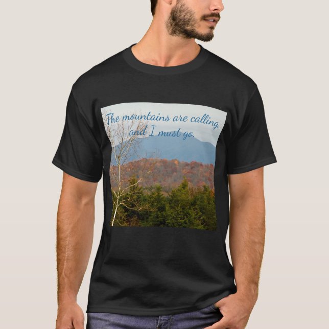 LandschaftsFoto Shenandoah blaues Ridge-Bergva T-Shirt (Vorderseite)