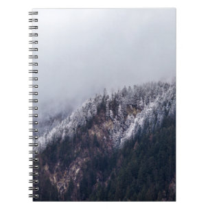 LANDSCHAFTSFOTOGRAFIE DES BERGES NOTIZBLOCK
