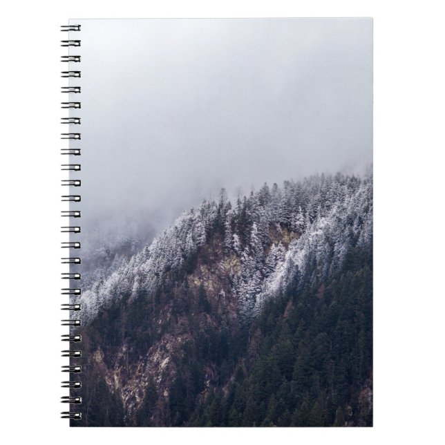 LANDSCHAFTSFOTOGRAFIE DES BERGES NOTIZBLOCK (Vorderseite)