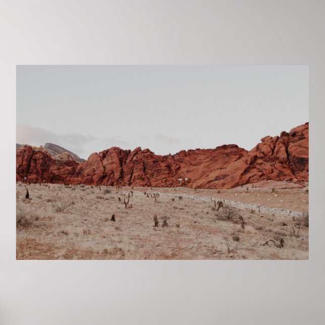 LANDSCHAFTSFOTOGRAFIE DES BERGES POSTER (Vorne)