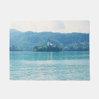 Landschaftsfotografie Lake Mountain Blue Slowenien