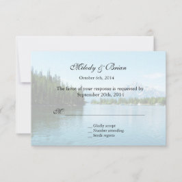 Landschaftsfotografie UAWG Hochzeitseinladungen RSVP Karte