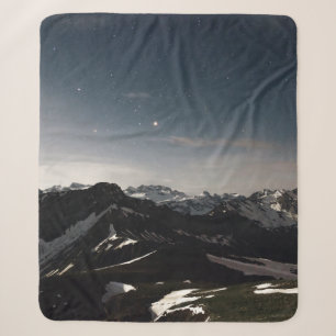 LANDSCHAFTSFOTOGRAFIE VON SCHWARZEM UND WEISSEM BE SHERPADECKE