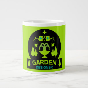 Landschaftsgarten Designer Landscaper Gardener M Jumbo-Tasse