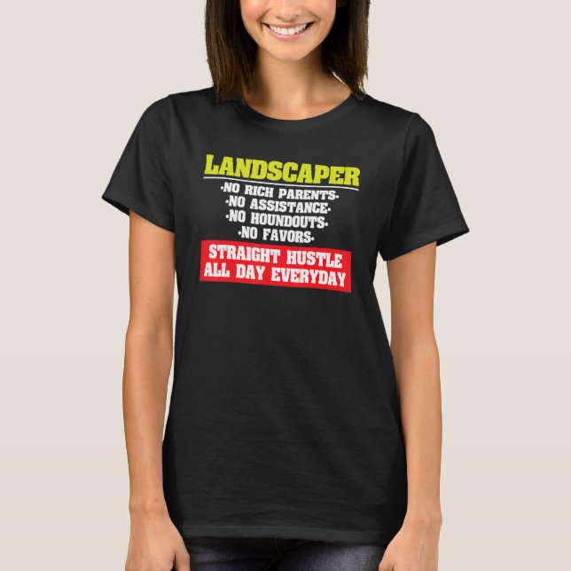 LANDSCHAFTSGÄRTNER T-Shirt (Vorderseite)
