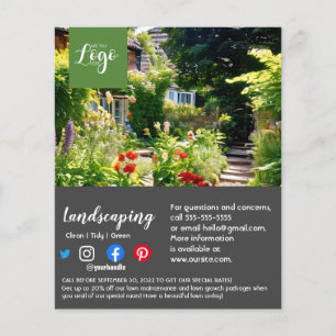 Landschaftsgärtnerbaum-Chirurg Flyer