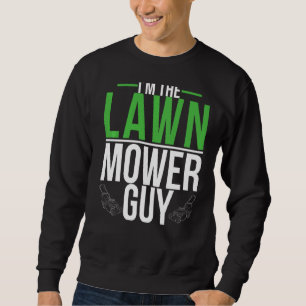 Landschaftsgärtnerei mit Rasenmäher G Sweatshirt