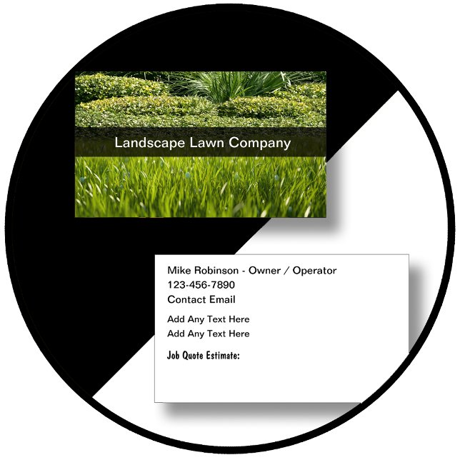Landschaftsgärtnerei - New Business Cards Visitenkarte (Von Creator hochgeladen)