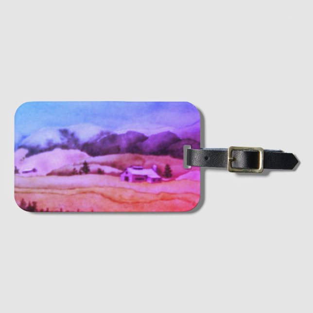 Landschaftsgepäck Gepäckanhänger (Vorderseite (Horizontal))