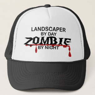 Landschaftsgestalter-Zombie Truckerkappe