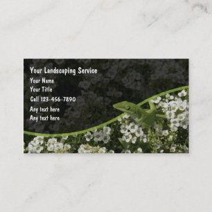 Landschaftsgestaltung der Visitenkarten Visitenkarte