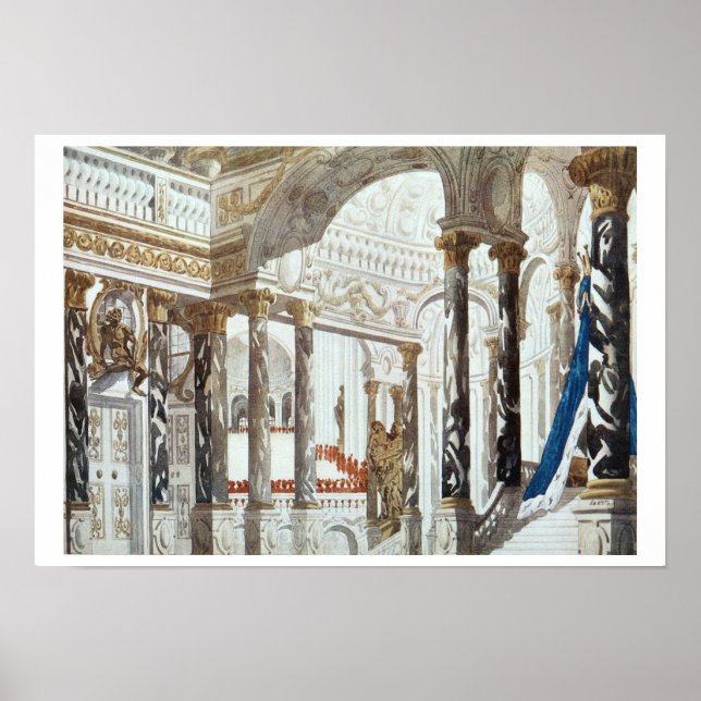 Landschaftsgestaltung für die Taufe, vom Schlafbea Poster (Vorne)