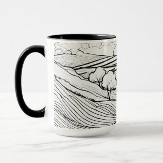 Landschaftsgestaltung Tasse