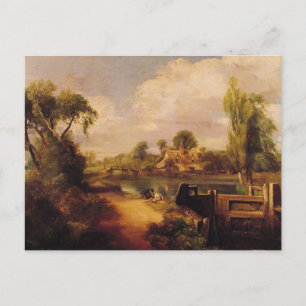 Landschaftsjunge, die von John Constable Postcard  Postkarte