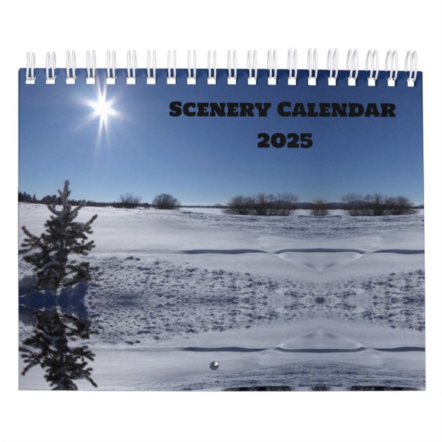 Landschaftskalender 2025 kalender (Titelbild)