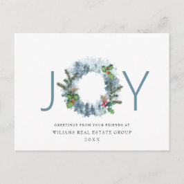 Landschaftskraut Weihnachten Heilige Berry Urlaub Postkarte