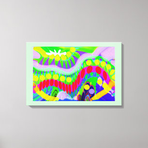 Landschaftskunst Leinwanddruck