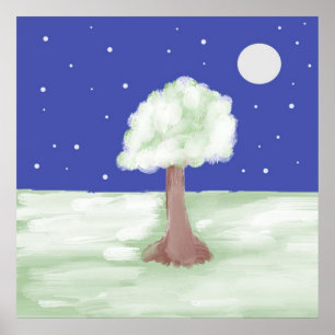 Landschaftskunst Poster