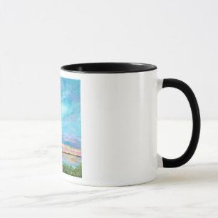 Landschaftskunst Strand Sonnenaufgang Guten Morgen Tasse