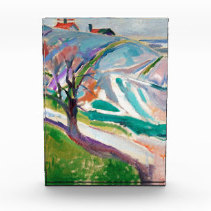 Landschaftsmalerei Edward Munch Fotoblock