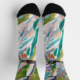 Landschaftsmalerei Edward Munch Socken
