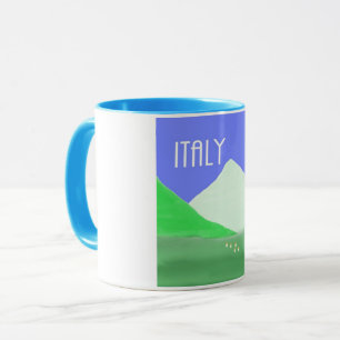 Landschaftsmalerei Tasse