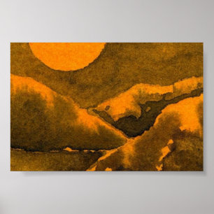Landschaftspatch Poster