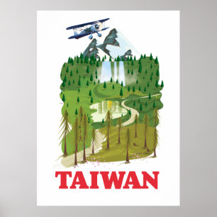 Landschaftspposter Taiwan Poster