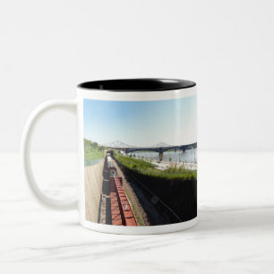 Landschaftszug Zweifarbige Tasse