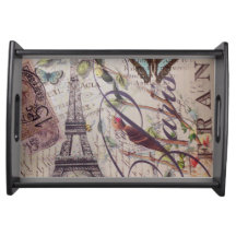 Landschmetterling Paris-Eiffelturm des Skriptes