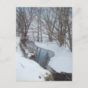 Landschnee Postkarte