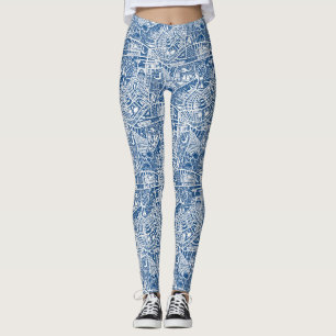 Landseebad Blau Leggings