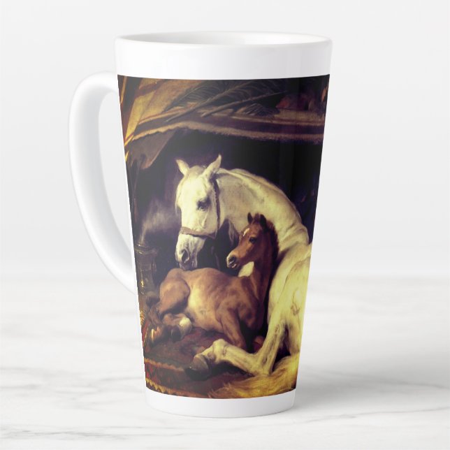 Landseer, das arabische Zelt Milchtasse (Linke Ecke)
