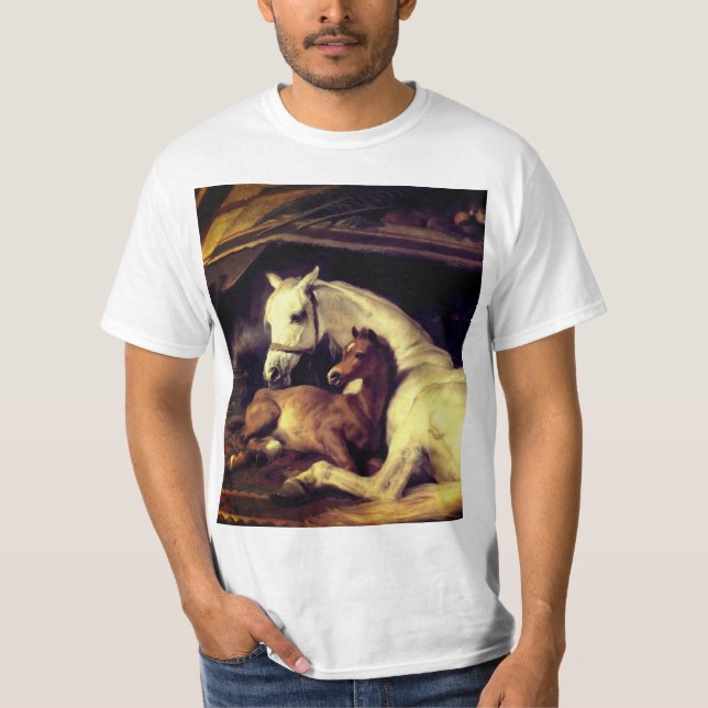 Landseer, das arabische Zelt T-Shirt (Vorderseite)