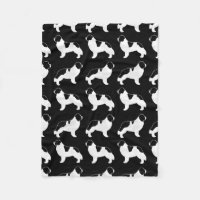 Landseer Neufundland Silhouette-Muster