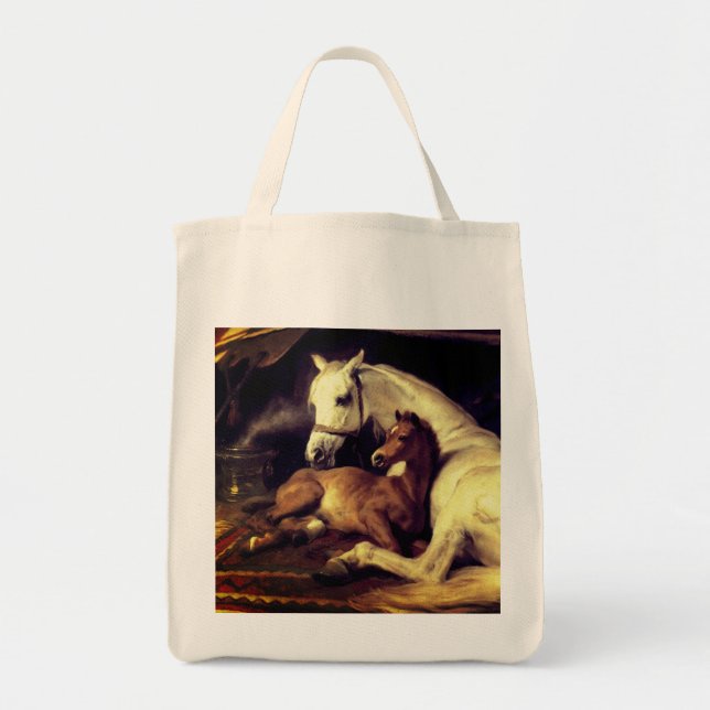 Landseer Pferde Tragetasche (Vorne)