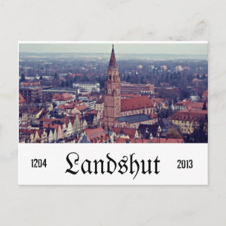Landshut Postkarte
