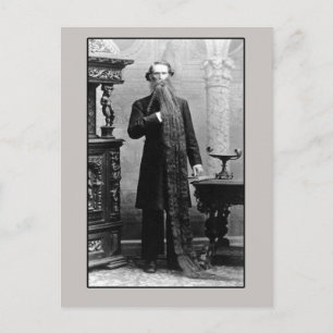 Landsmann mit Langbart Postkarte