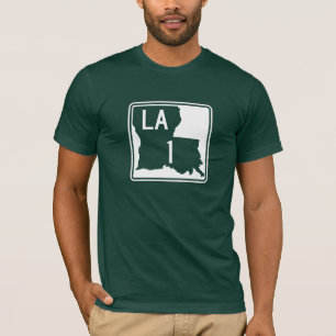 Landstraße 1, Louisiana, USA T-Shirt
